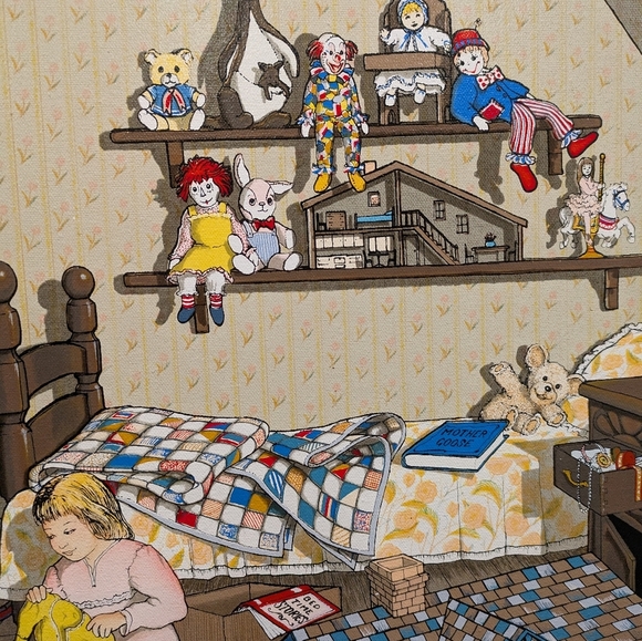 H.Hargrove Painting 931/1000 Size 25"X29" - Picture 5 of 11